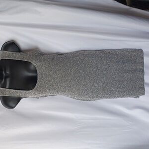 Yoyo 5 | Textured Knit Scoop Neck Bodycon Dress  Large